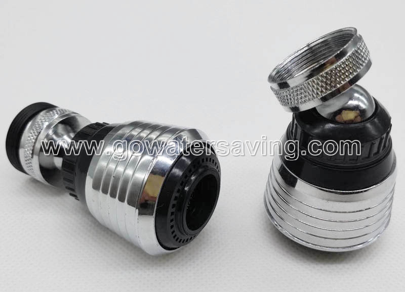 dual function kitchen faucet swivelling aerator